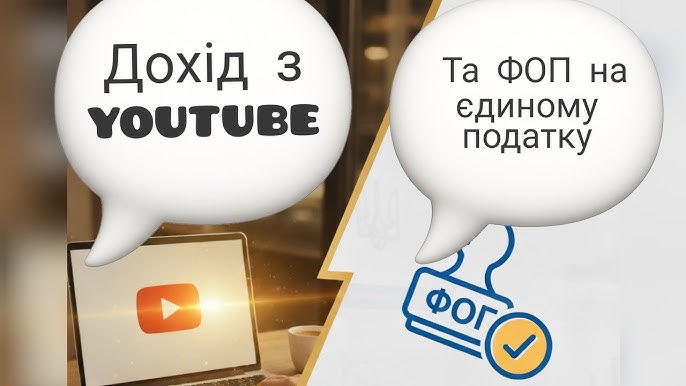 Чи може ФОП на ЄП отримувати виплати від YouTube у 2026 році та який потрібен КВЕД: аналіз роз'яснення ДПСУ