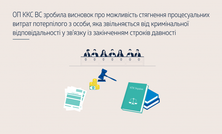 Про можливість стягнення процесуальних витрат потерпілого з особи, яка звільняється від кримінальної відповідальності у зв'язку із закінченням строків давності ( ВС у справі № 686/1699/20) - 1bc8f9e9eabc322ae12d0dfc911c42fc.png