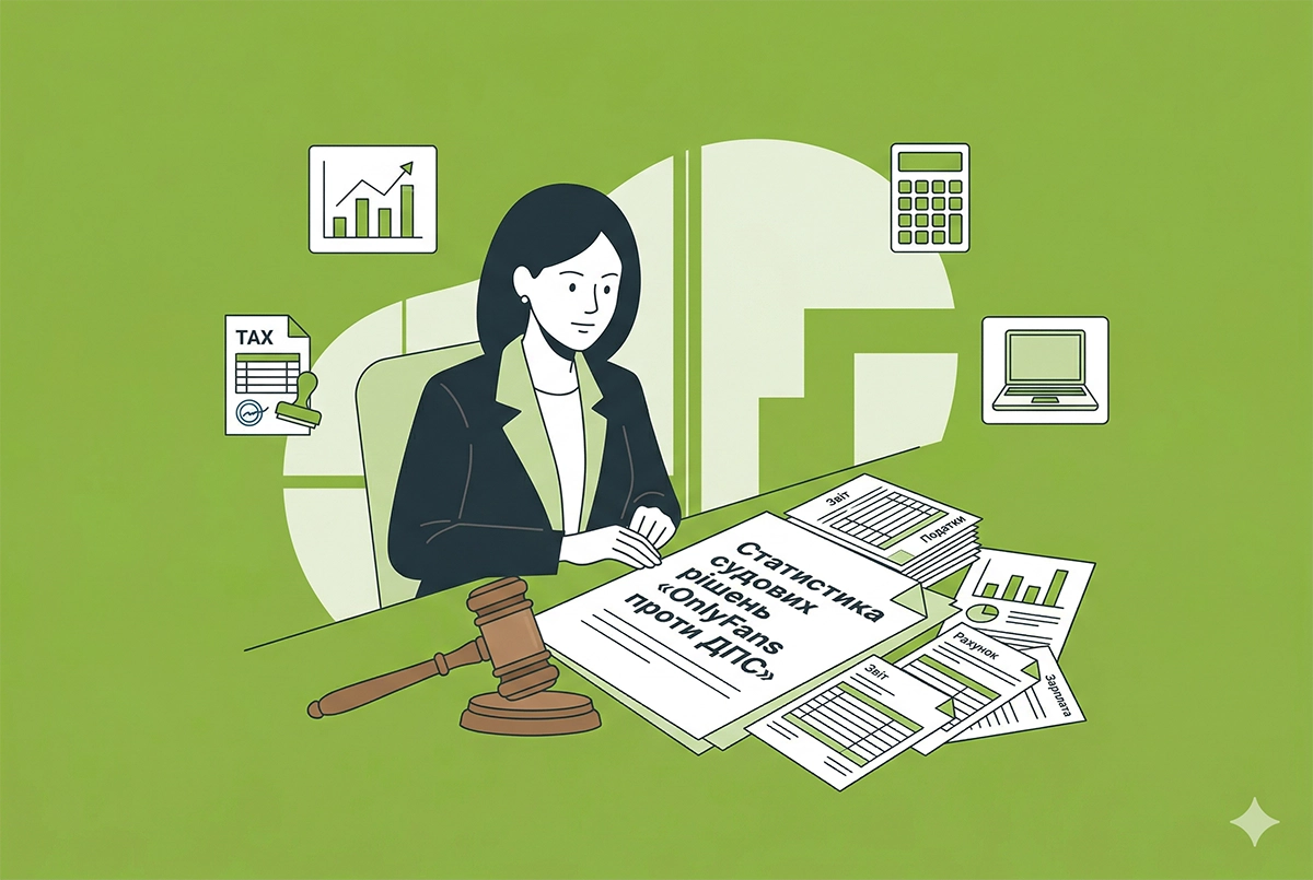 Моделі OnlyFans проти ДПС: статистика судових рішень