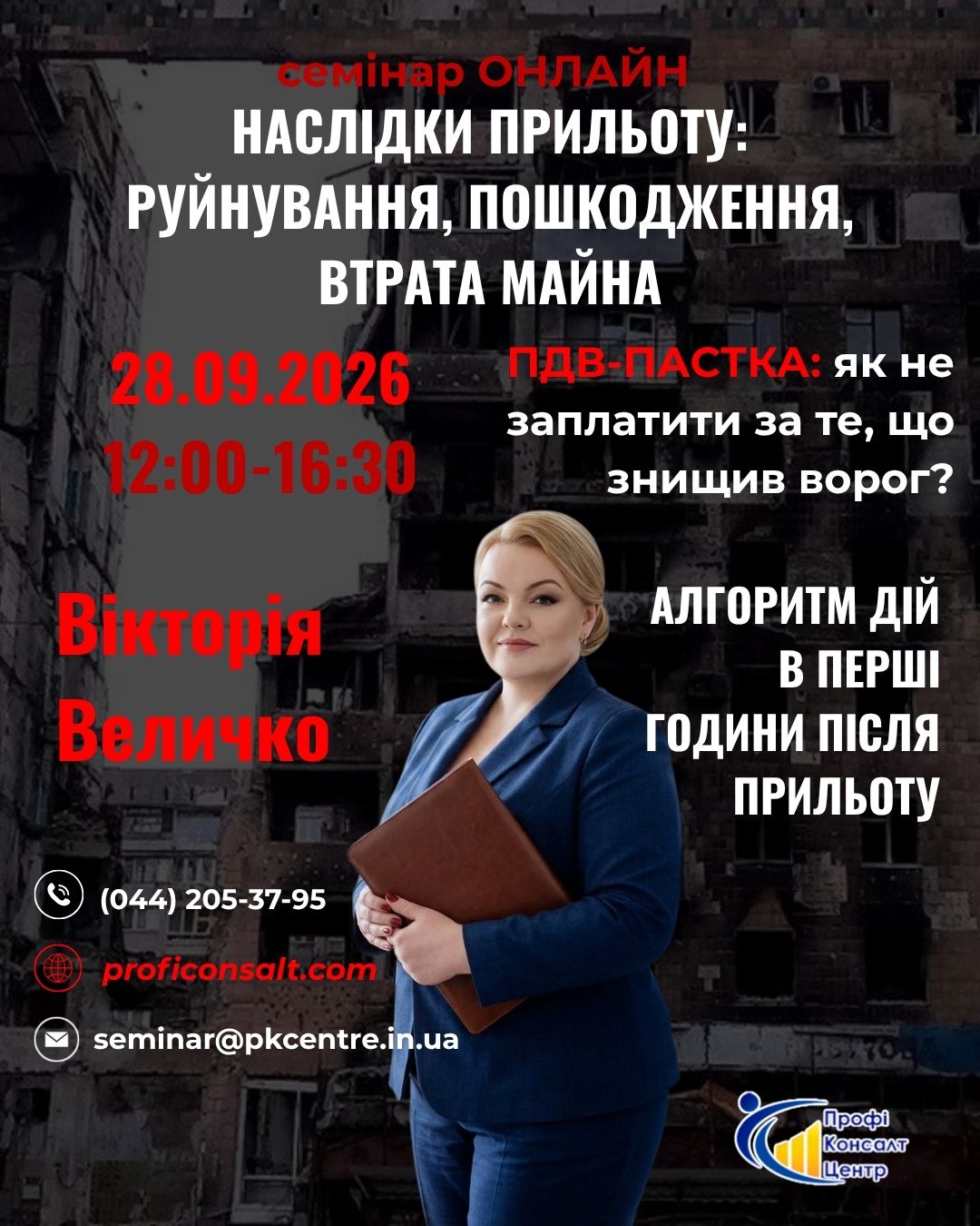 НАСЛІДКИ ПРИЛЬОТУ: РУЙНУВАННЯ, ПОШКОДЖЕННЯ ТА ВТРАТА МАЙНА