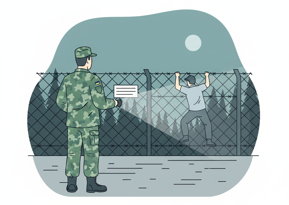 Суд оштрафував на 17000 гривень прикордонника, який пропустив “втікача” до Польщі, бо залишив місце несення служби, відлучившись за потребою. (Мостиський районний суд Львівської області №448/2117/25 від 03.11.2025 р.)