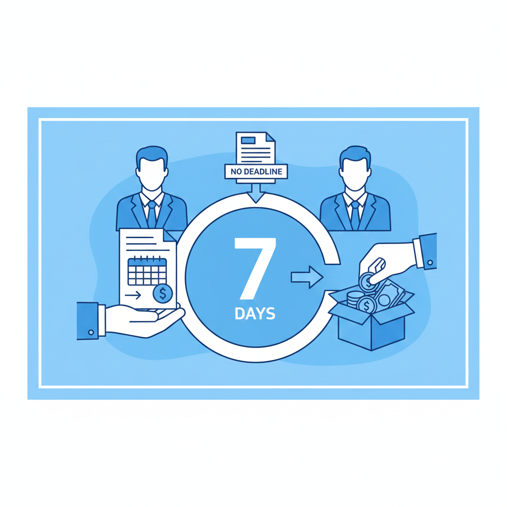 Якщо у боржника існує обов`язок, але строк його виконання не встановлений, тоді такий обов`язок боржник має виконати у семиденний строк від дня пред`явлення кредитором йому вимоги (ВС КГС №910/2424/24 від 02.02.2026 р.)