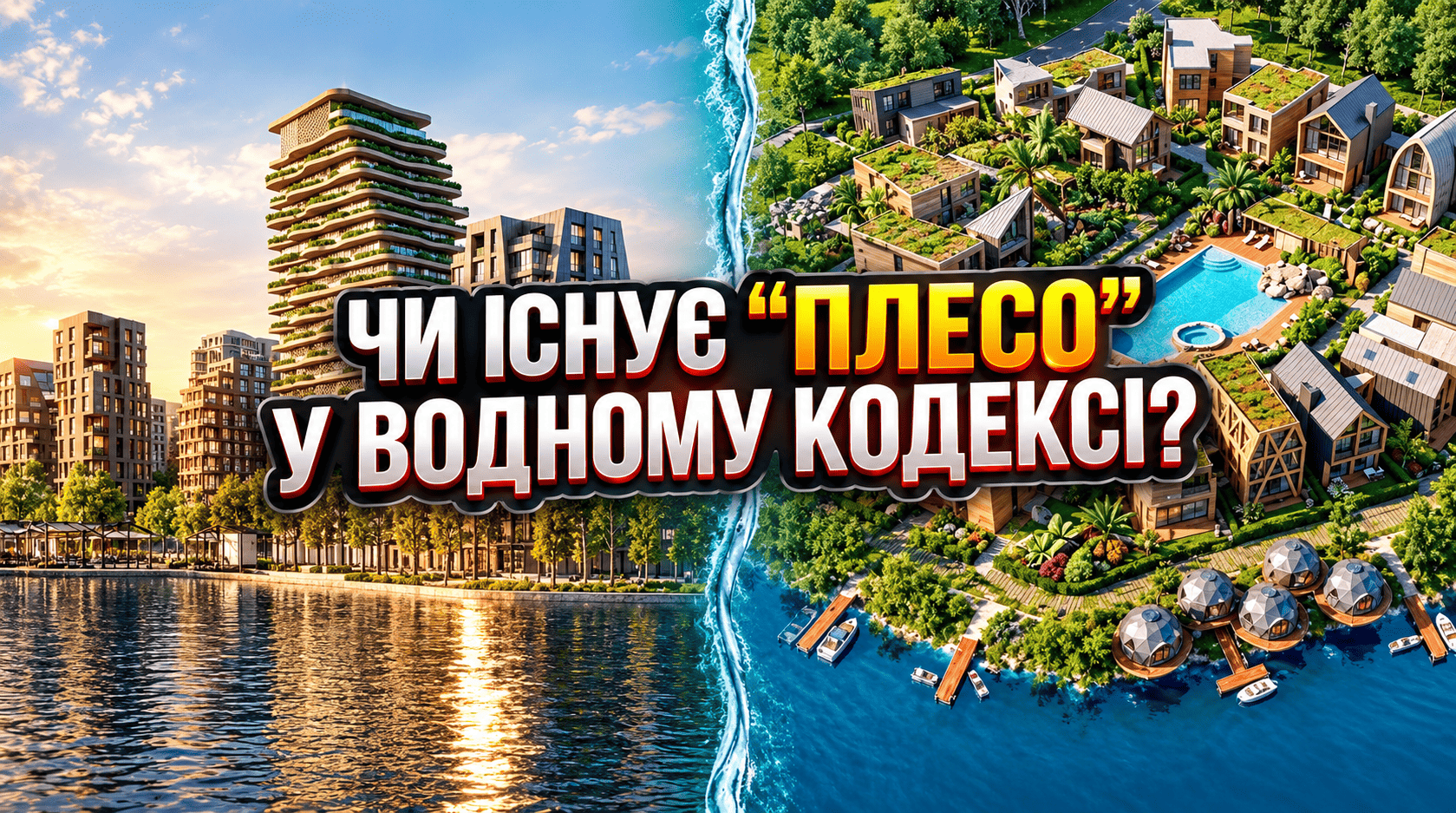 Чи існує «плесо» у водному кодексі і чи можна розробляти землеустрій на плесо? ( справа №160/27036/25 (суддя Єфанова Ольга Володимирівна)