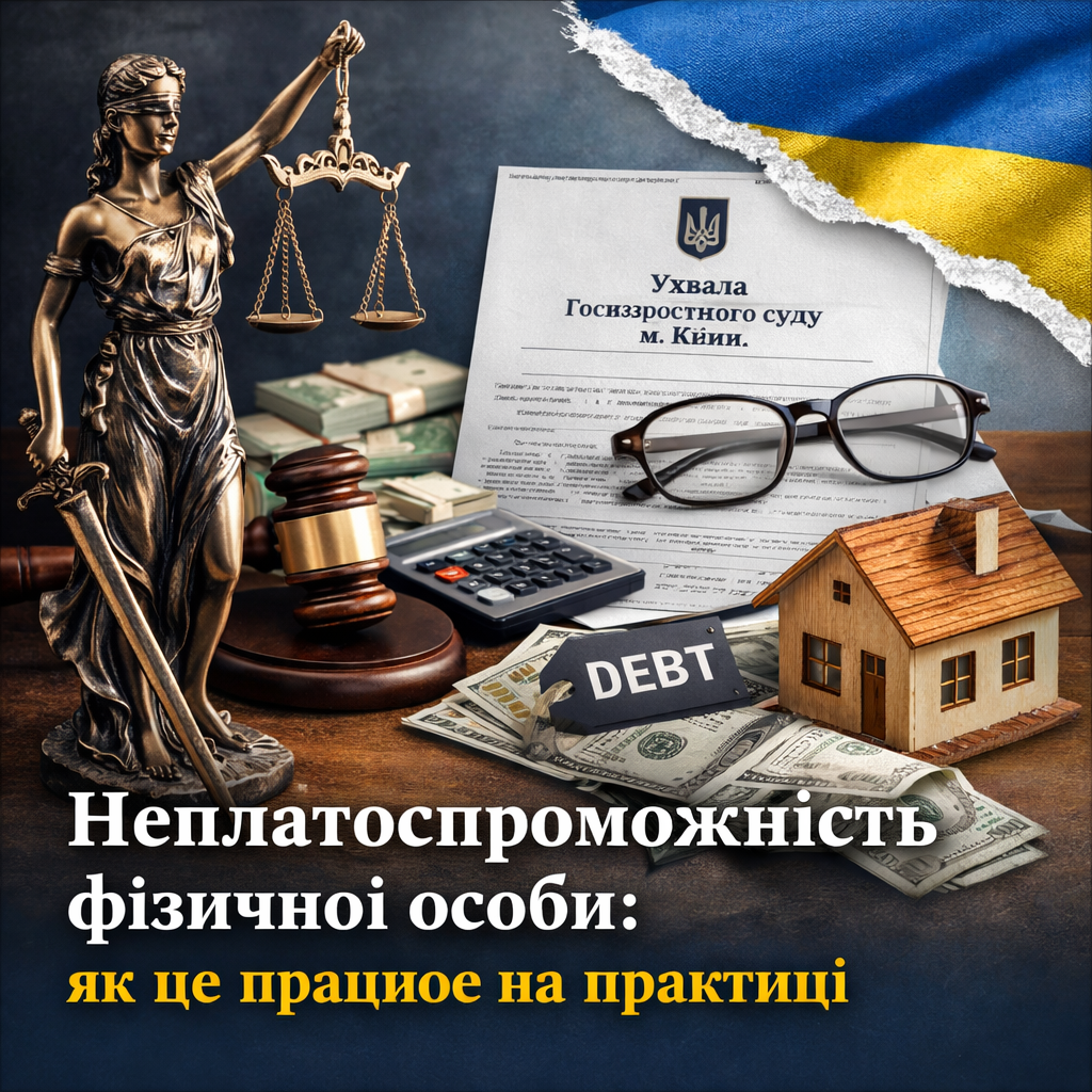 Неплатоспроможність фізичної особи: як це працює на практиці (з урахуванням судової практики)
