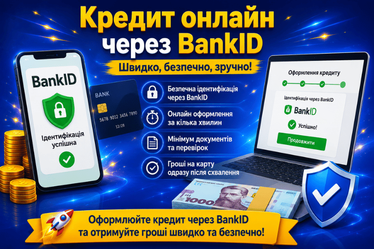 Онлайн-кредит через BankID