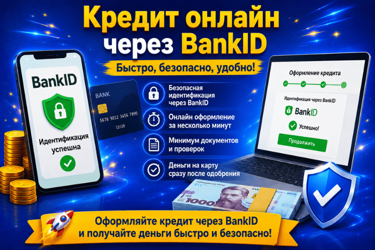 Онлайн кредит через BankID