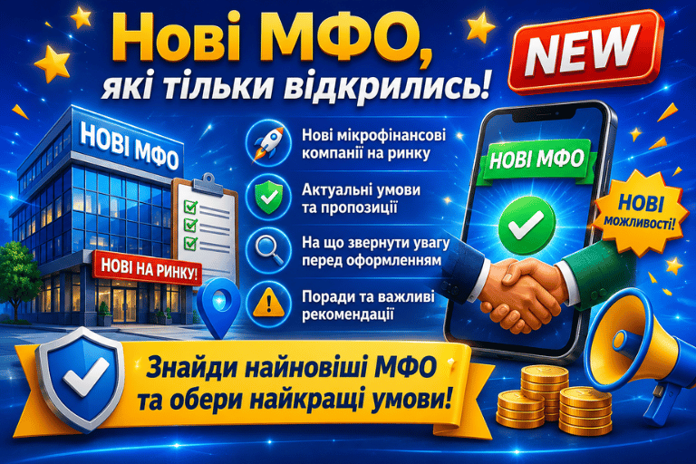 Нові МФО України